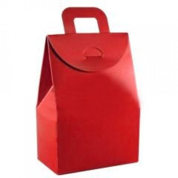HEDİYE ÇANTA KIRMIZI 5CM X 7CM 10LU ürün görseli 1
