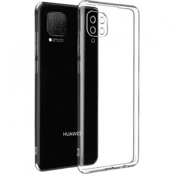 Huawei P40 Lite Kılıf 3D Kamera Korumalı İnce Sararmaz Şeffaf ürün görseli 1