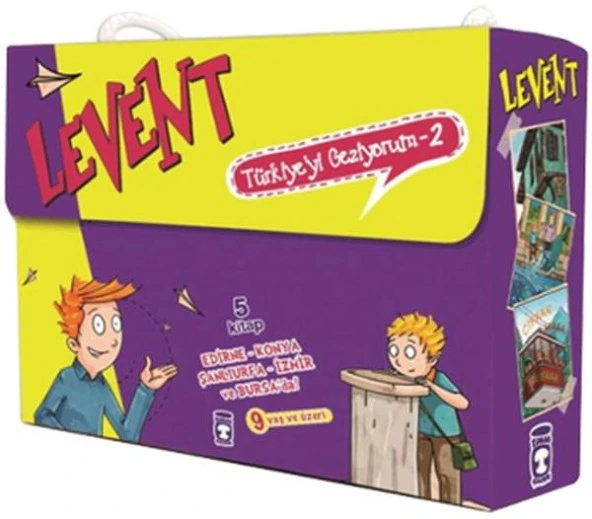 Levent Türkiye'yi Geziyorum 2. Set 5 Kitap ürün görseli 1