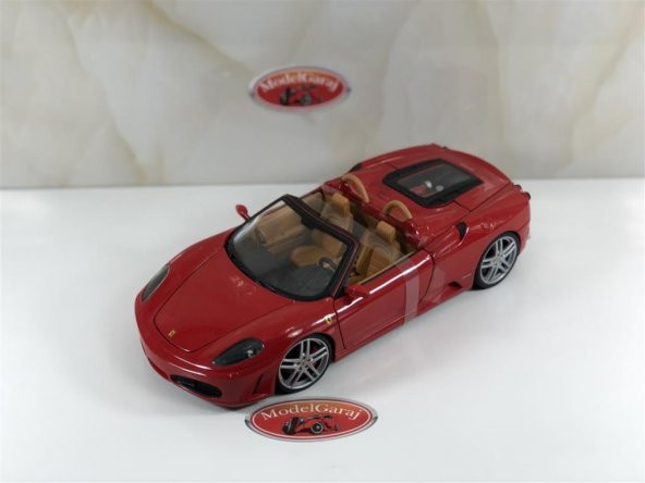 PTTAVM: 1:18 HOTWHEELS FERRARİ F430 SPİDER KIRMIZI