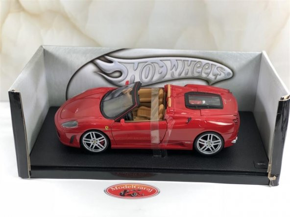 PTTAVM: 1:18 HOTWHEELS FERRARİ F430 SPİDER KIRMIZI