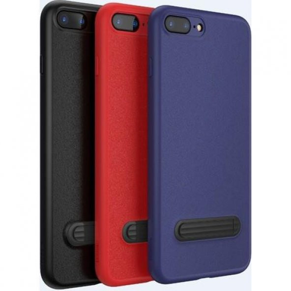 Baseus iPhone 8 İz Bırakmayan Standlı Kılıf - Resim 3
