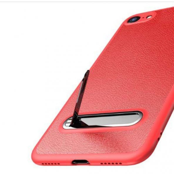 iPhone 8 Plus Orijinal Baseus Happy Watching Standlı Kılıf - Resim 2