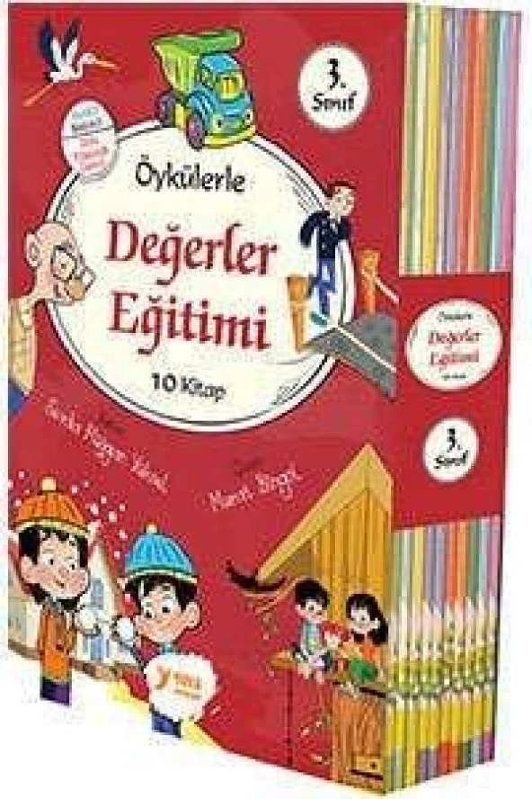 Yuva 3. Sınıf Öykülerle Değerler Eğitimi Seti 10 Kitap ürün görseli 1