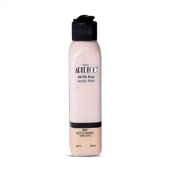 Artdeco Akrilik Boya 140 ML Sütlü Kahve 070R-3654 ürün görseli 1