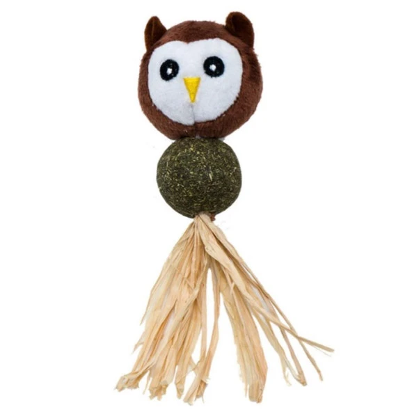 Eastland Catnipli Peluş Baykuş Kedi Oyuncağı 27 cm ürün görseli 1
