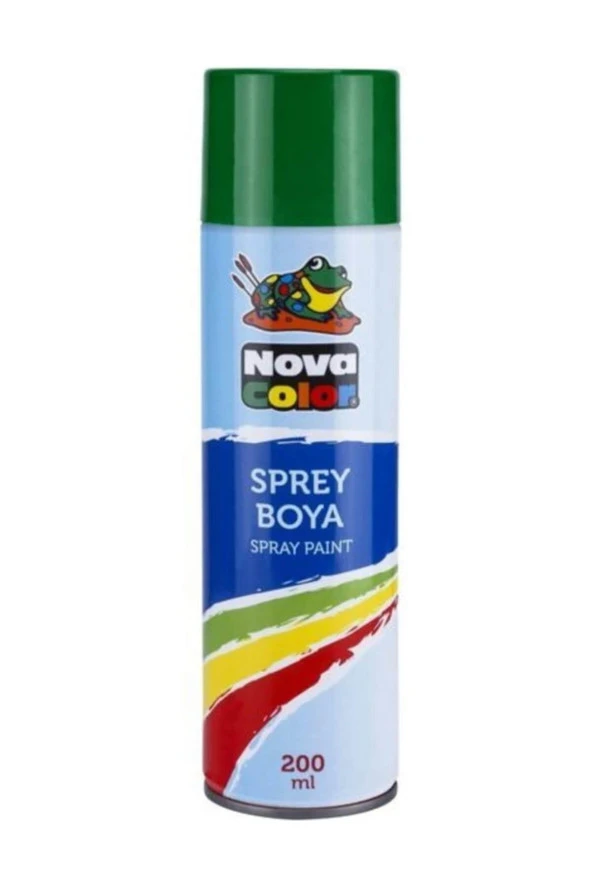 Nova Color Sprey Boya 200 ML Yeşil NC-803 ürün görseli 1