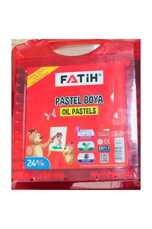Fatih Pastel Boya Çantalı 24 Renk 50370 ürün görseli 1