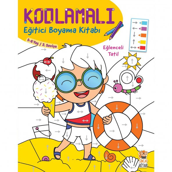 Kodlamalı Eğitici Boyama Seti (4 Kitap) - Resim 2