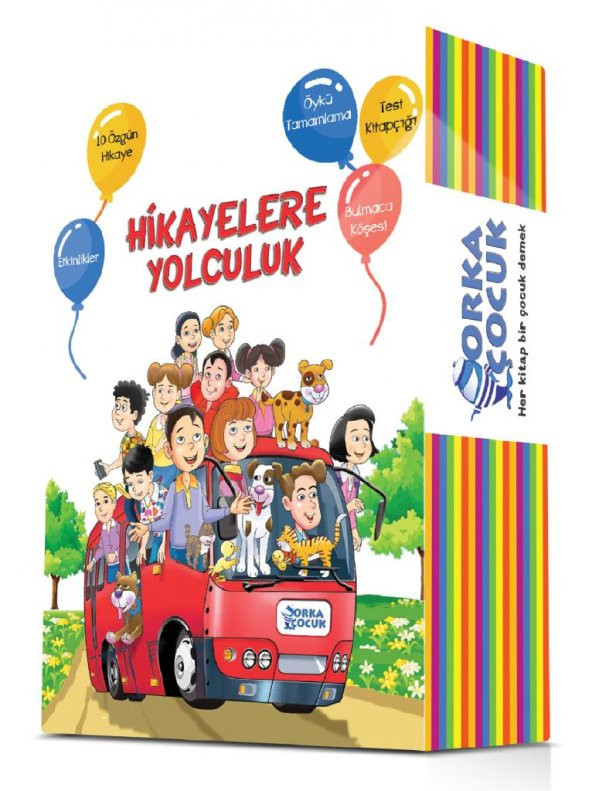 Orka 2. ve 3. Sınıf Hikayelere Yolculuk Seti 10 Kitap ürün görseli 1