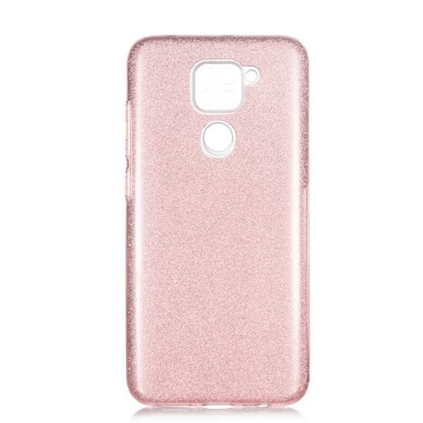 Xiaomi Redmi Note 9 Simli Parıltılı Silikon Kılıf - Resim 6