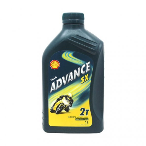 Shell Advance SX 2T 1 Lt 2 Zamanlı Mineral Motosiklet Yağı ürün görseli 1