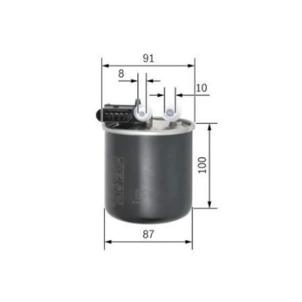 MERCEDES-BENZ SPRİNTER VİTO VİANO V-KLASSE YAKIT FİLTRESİ BOSCH F026402838 ürün görseli 1