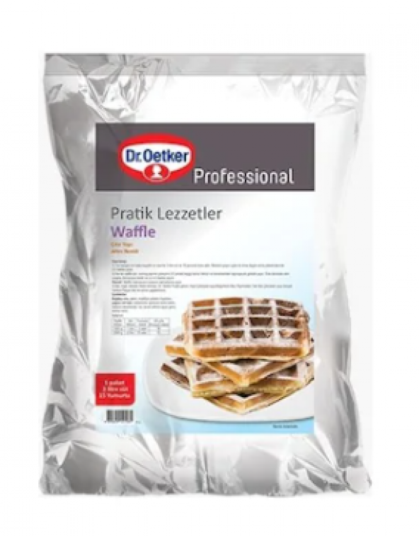 DR OETKER WAFFLE MİX 3 KG ürün görseli 1