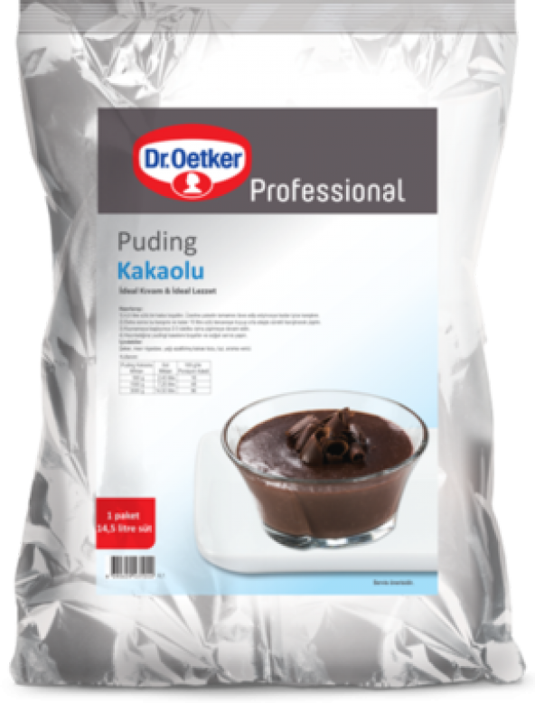 DR OETKER PUDİNG KAKAOLU 3 KG ürün görseli 1