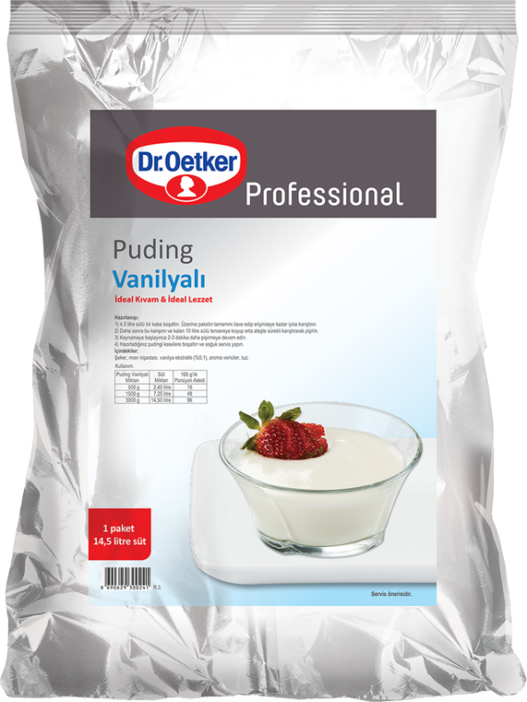 DR OETKER PUDİNG VANİLYA 3 KG ürün görseli 1