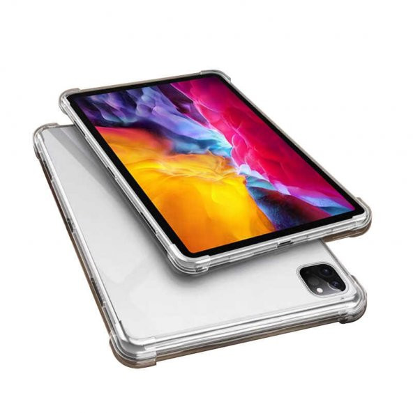 Apple iPad Pro 11 2020 Köşeleri Airbagli Antişok Şeffaf Kılıf ürün görseli 1