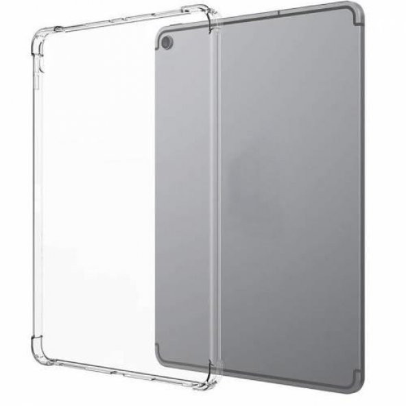 Huawei T5 10 inc Köşeleri Airbagli Antişok Şeffaf Kılıf ürün görseli 1