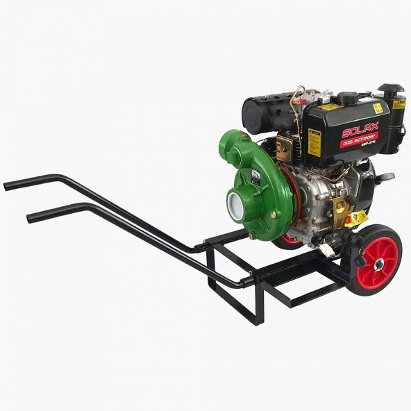 Solax SDP-3YN Dizel 3 Yüksek Basınçlı Marşlı Su Motoru Tekerlekli 13 Hp ürün görseli 1