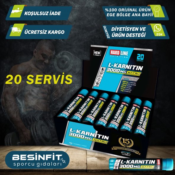 hardline l carnitine zararları PTTAVM: L-Karnitin Matrix 3000 Mg 20 Ampul Aroma Seçenekli YAĞ YAKICI, TERLETİCİ FORMÜL ( ŞEFTALİ ) Natures Way L Carnatine الصحة و النشاط Flavor:Raspberry Blitz