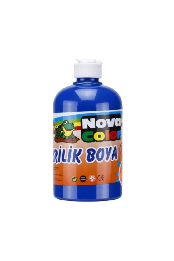 Nova Color Akrilik Boya 500 GR Mavi NC-383 ürün görseli 1