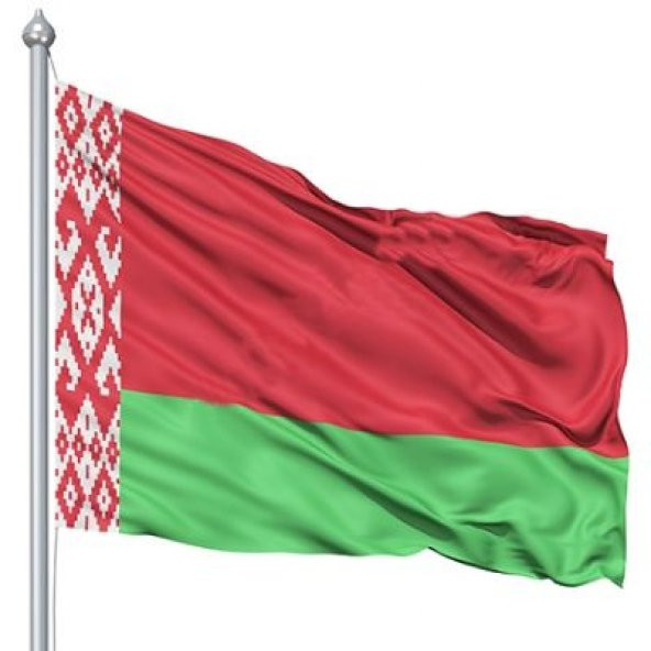 Belarus Bayrağı 30X45CM. ürün görseli 1