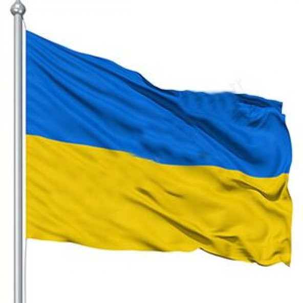 Ukrayna Bayrağı 30X45CM. ürün görseli 1