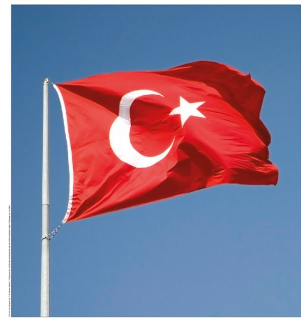 TÜRK BAYRAĞI RAŞEL 500X750CM ürün görseli 1