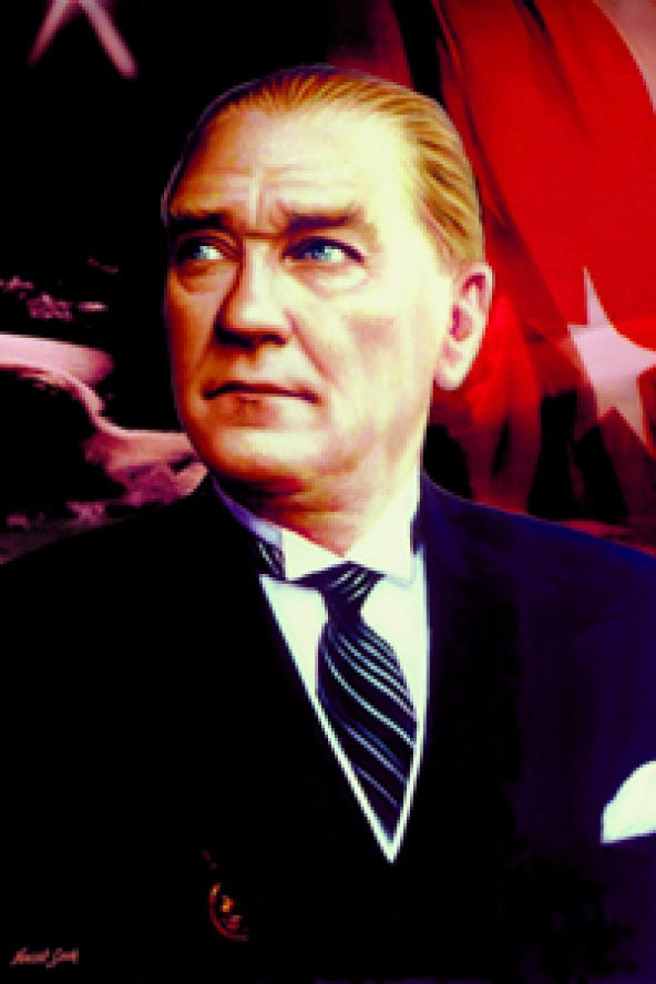 Atatürk Resmi Raşel Kumaş 300x450cm. ürün görseli 1