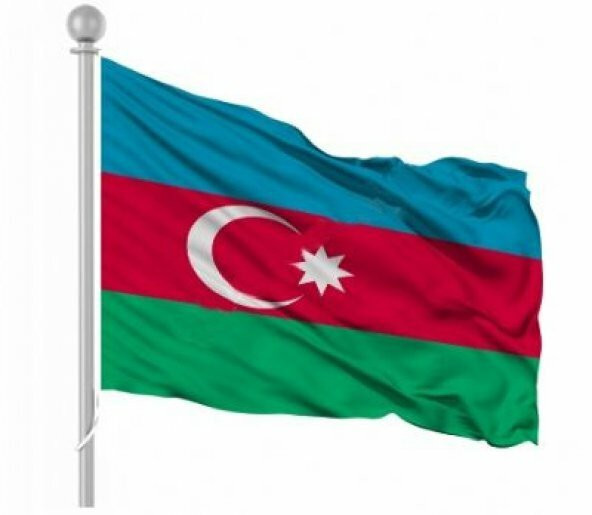 Azerbaycan Bayrağı 200X300CM. - Resim 2
