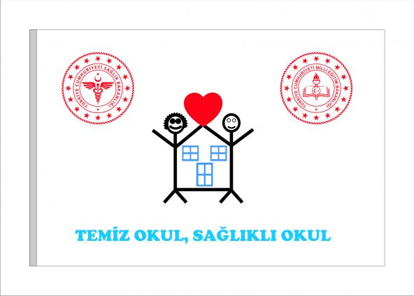 Beyaz Bayrak(Temiz Okul Bayrağı) ürün görseli 1