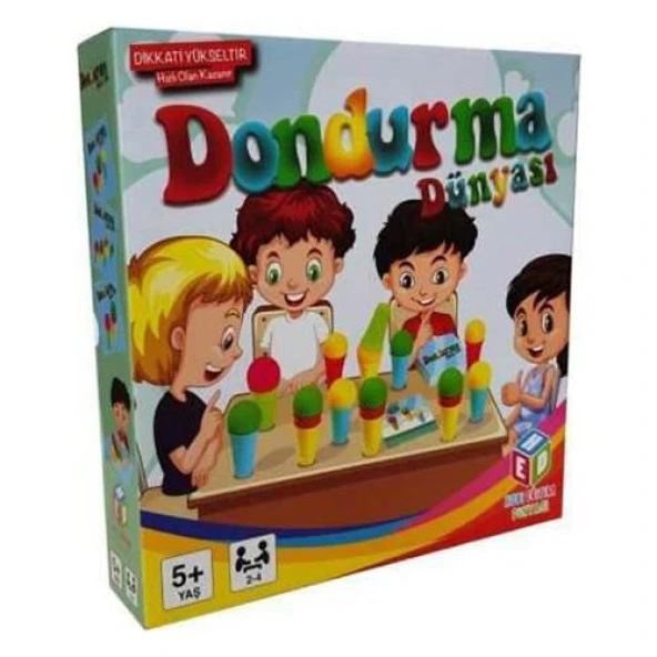 Hobi Eğitim Dünyası Dondurma Dünyası Oyunu HED-748 ürün görseli 1