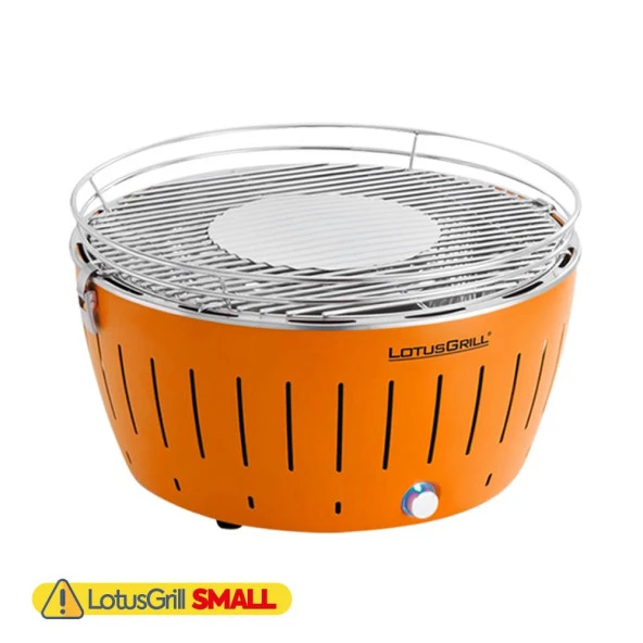 LotusGrill Kömürlü Dumansız Mangal SMALL 26CM Turuncu ürün görseli 1