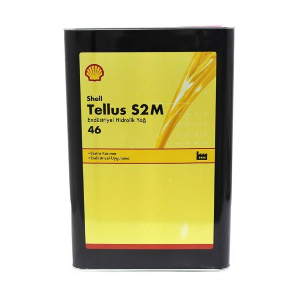 Shell Tellus S2M 46 15 Kg Yüksek Performanslı Hidrolik Sistem Yağ ürün görseli 1