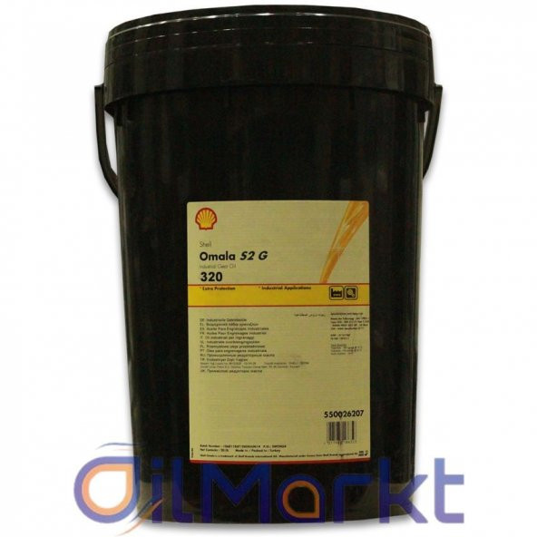 Shell Omala S2 GX 320 20 Lt Yüksek Performanslı Dişli Yağı ürün görseli 1