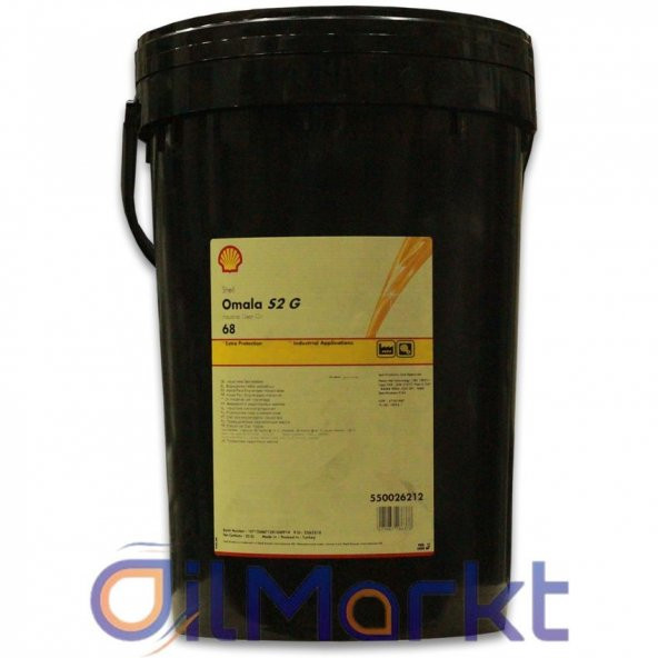 Shell Omala S2 GX 68 20 Lt Yüksek Performanslı Dişli Yağı ürün görseli 1