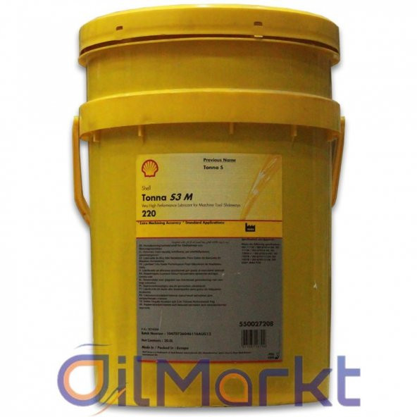 Shell Tonna S3 M 220 - 20 Litre - Yüksek Performanslı Kızak Yağı ürün görseli 1