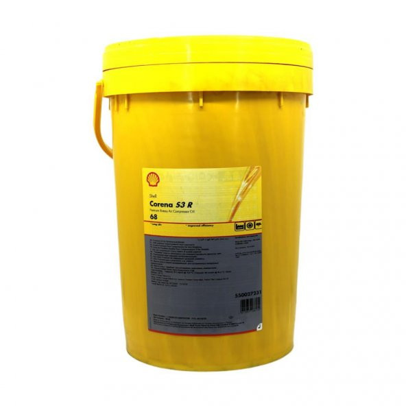 Shell Corena S3 R 68 Kompresör Yağı 20 Lt ürün görseli 1