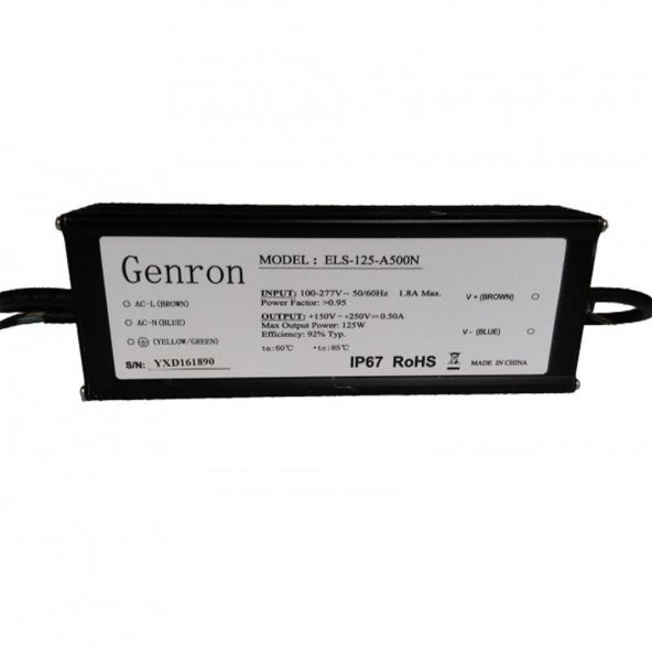 WINTEK WSS-125-A500N Constant Current 700mA IP67 Led Driver ürün görseli 1