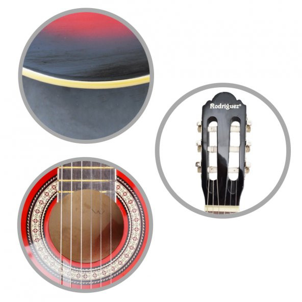 Gitar Klasik Rodriguez RC465RB - Resim 4