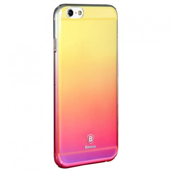 Ceponya Apple iPhone 7 Baseus Renk Geçişli Glaze Case Kılıf - Resim 4