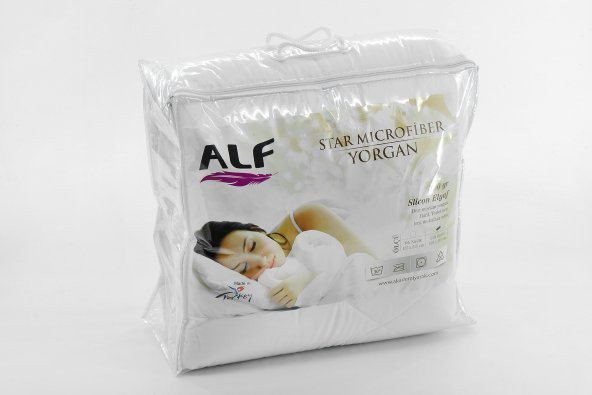 ALF STAR MİCROFİBER  KUMAŞLI  YORGAN TEK KİŞİLİK - Resim 2