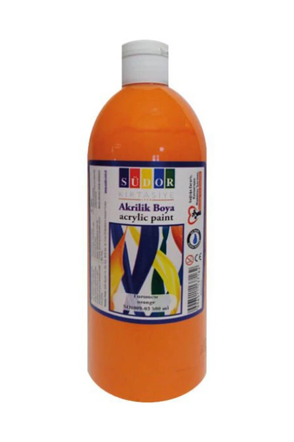 Südor Akrilik Boya 500 ML Turuncu SD1009-03 ürün görseli 1