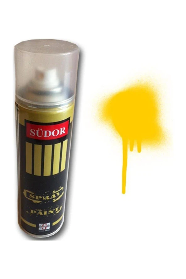 Südor Sprey Boya 200 ML Sarı SPR100-02 ürün görseli 1
