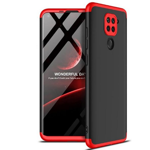 Xiaomi Redmi Note 9 Kılıf Zore 360 Tam Koruma Ays 3D Kamera Koruma ürün görseli 1