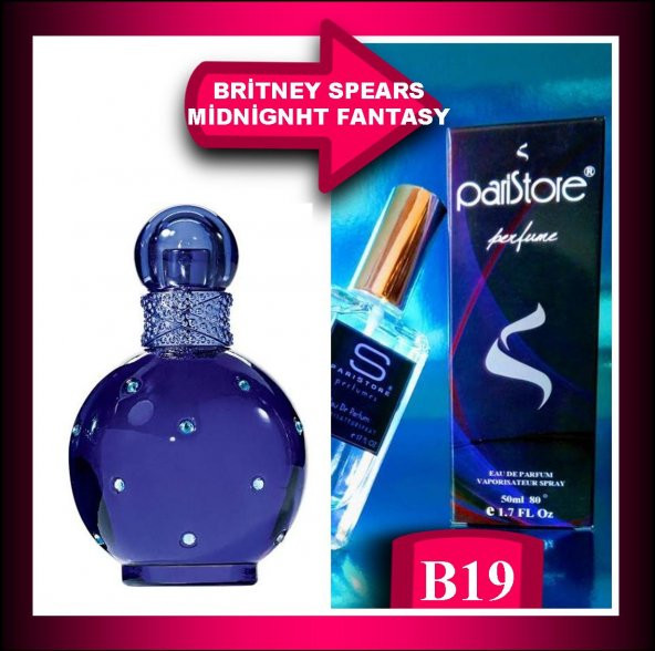 Paristore Parfüm Kadın Britney Midnight Fantasy - Resim 2