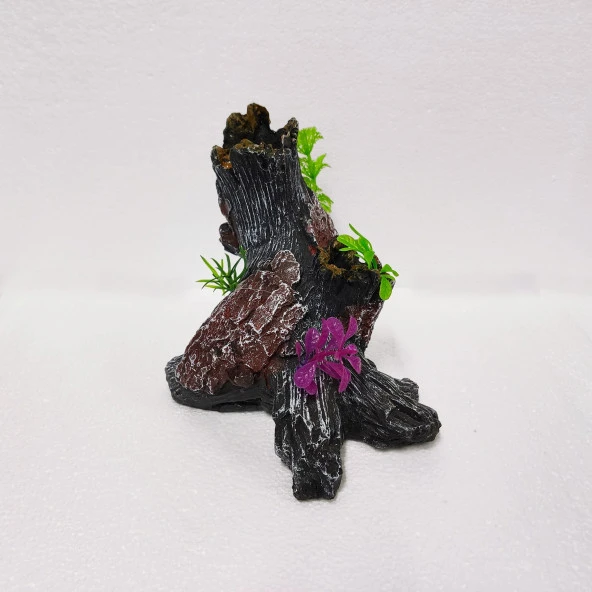 Kök Bitkili Akvaryum Aksesuarı Dekoru 15x15 Cm ürün görseli 1