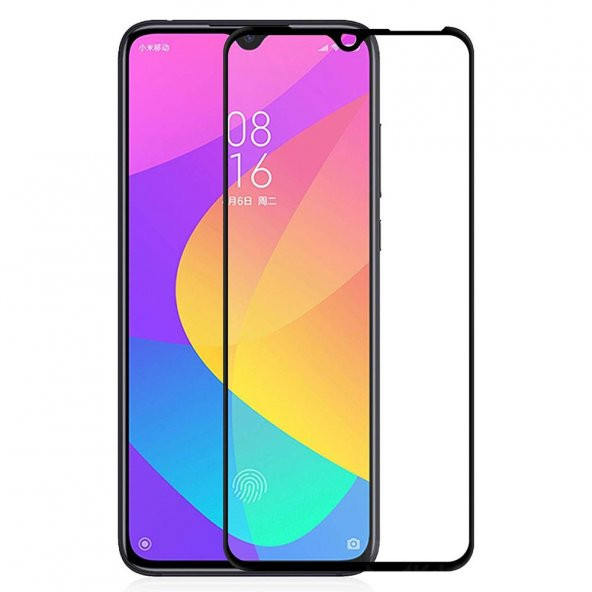 Bufalo Xiaomi Mi 9 SE Ekran Koruyucu 5D Temperli Cam Siyah ürün görseli 1