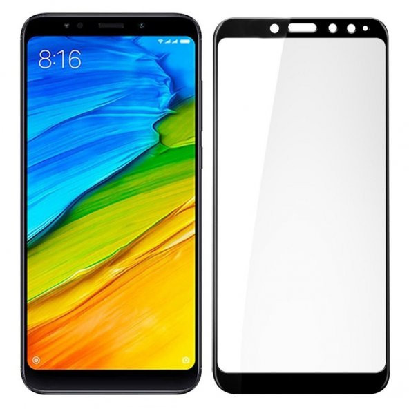 Bufalo Xiaomi Redmi Note 5 / Note 5 Pro NANO 10D Cam Ekran Koruyucu Siyah ürün görseli 1