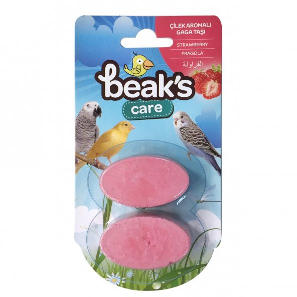 BEAKS Çilek Aromalı Gaga Taşı - İkili ürün görseli 1